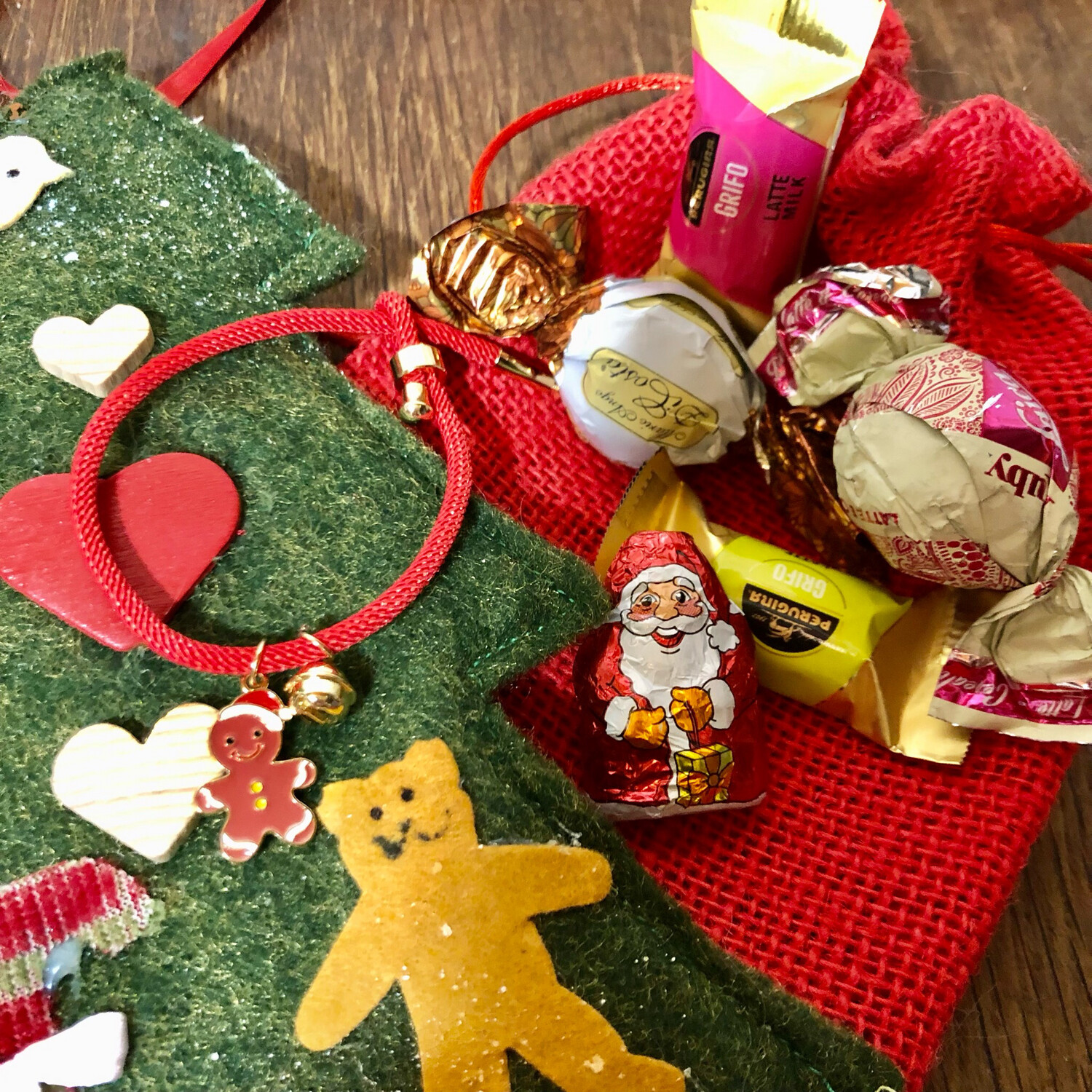 Sacchetto regalo  🎁Omino pan di Zenzero