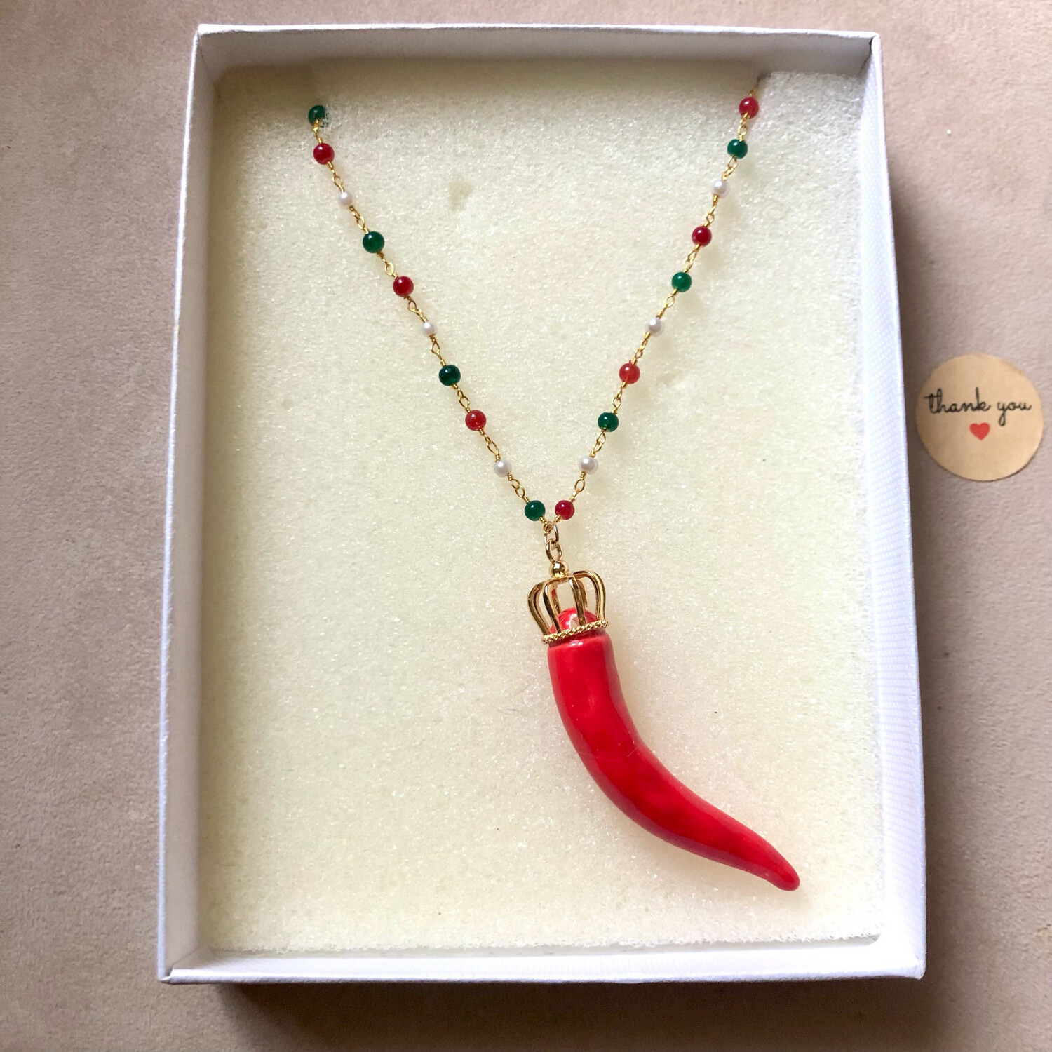 Collana big Horn🌶👑