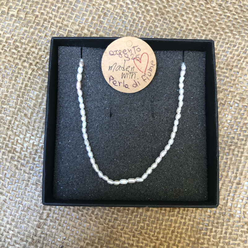 Collana perla di Fiume mini Chicco