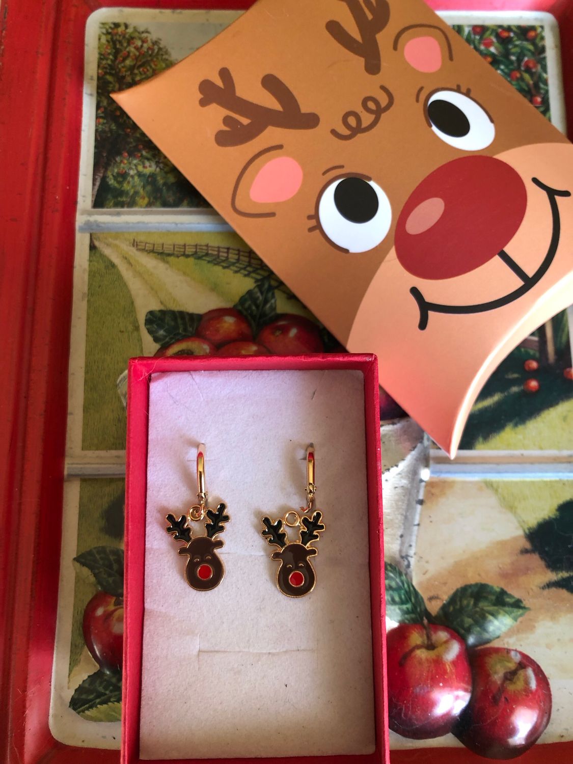 Hoops Reindeer face