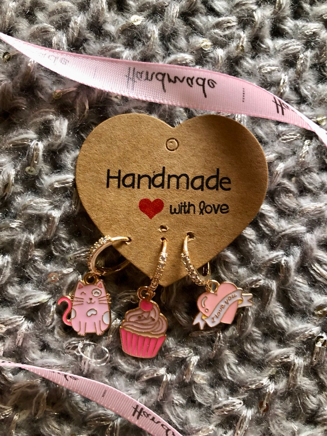 Set hoops Sweet Kitten