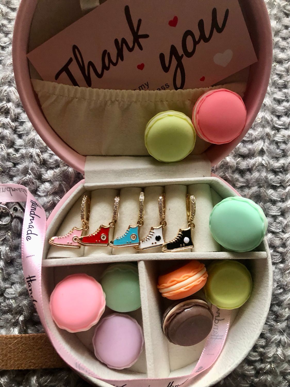 Hoop mono Sneakers gold