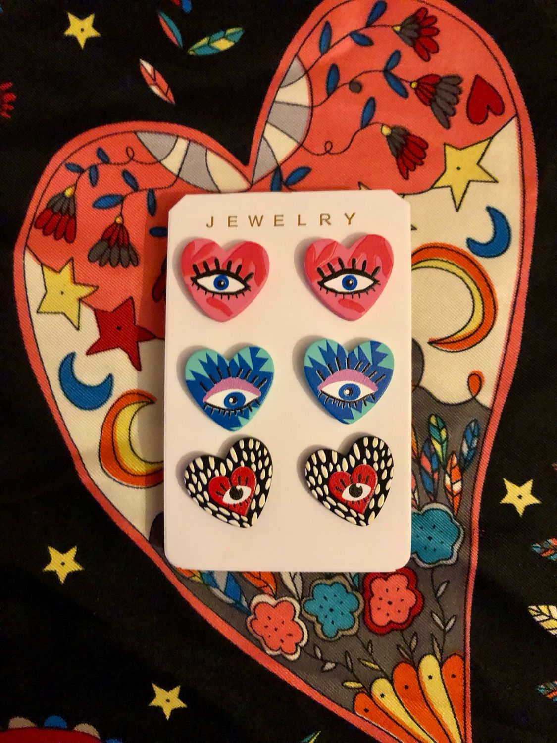 Orecchini Lobo Heart Fantasy