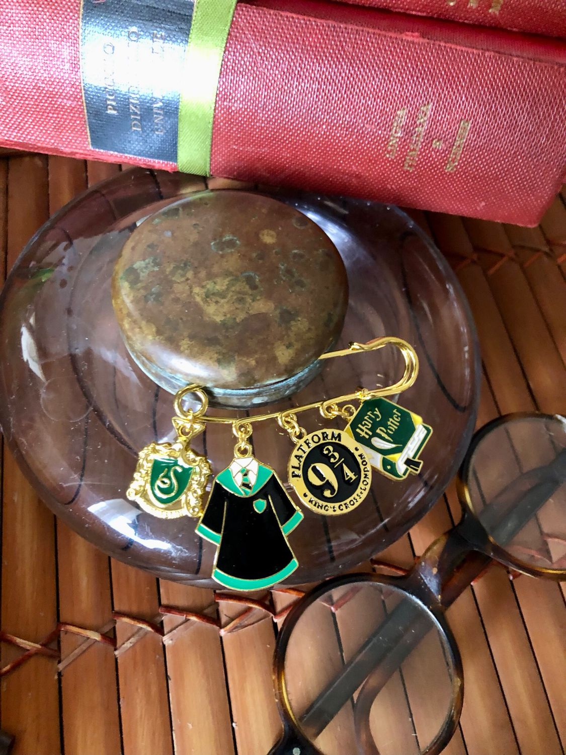 Spilla Harry Potter Turnica Serpeverde