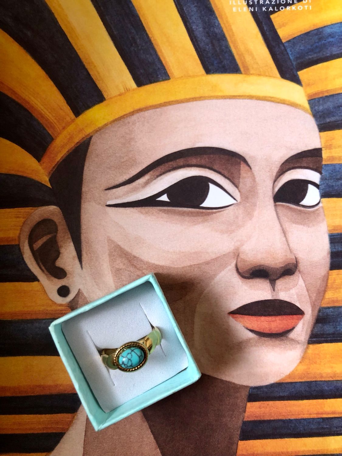 Anello Berenice Turchese