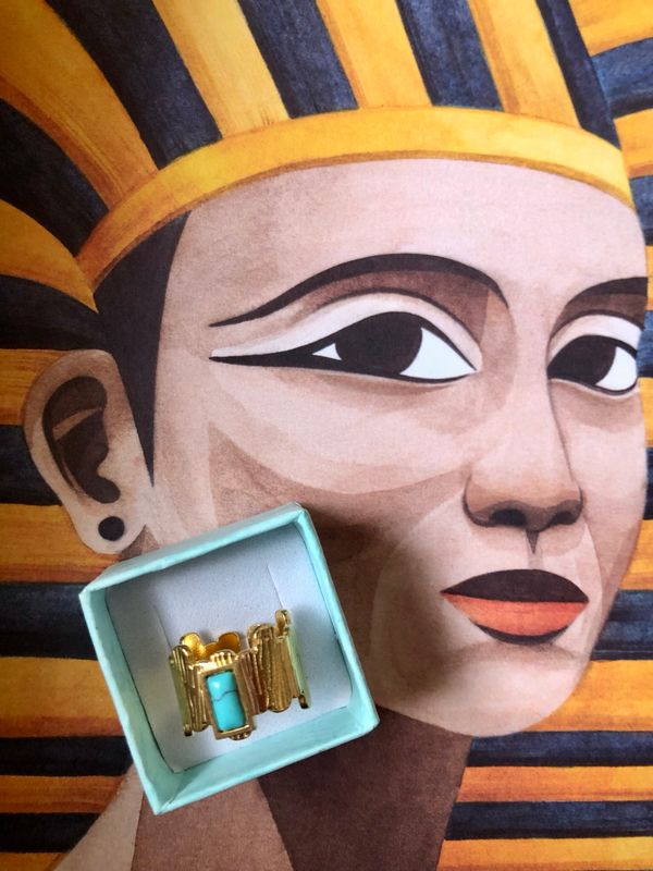 Anello Cleopatra Turchese