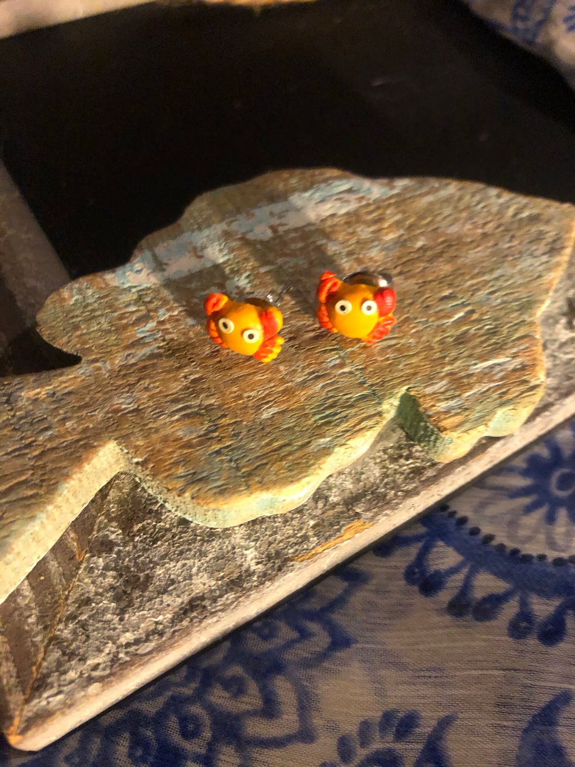 Orecchini lobo granchietto