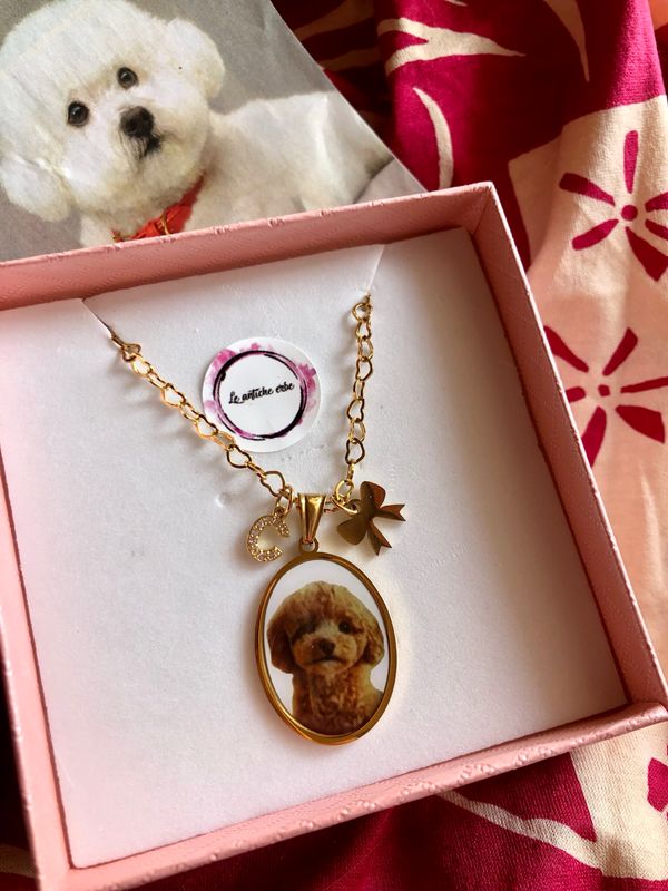 Collana  cuoricino Barboncino