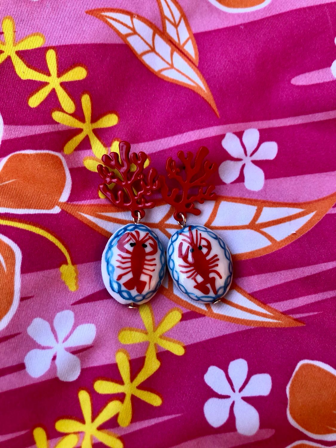 Orecchini Estate Aragosta 🦞