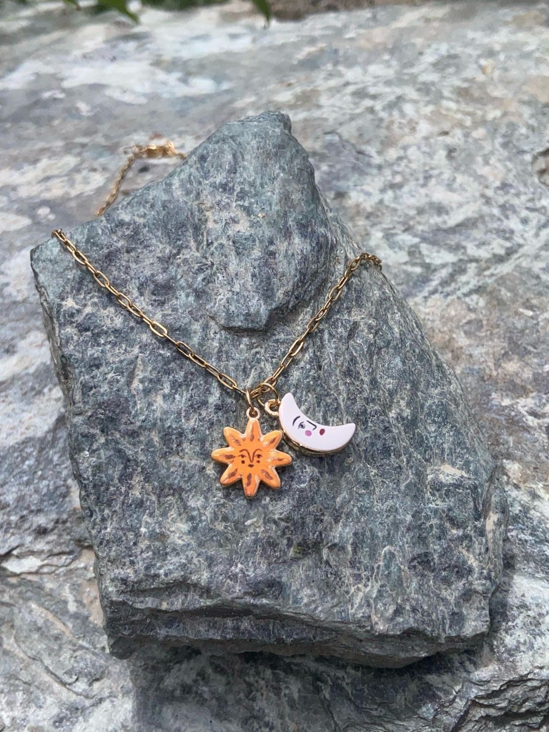 Collana gold Sun and Moon ☀️🌙