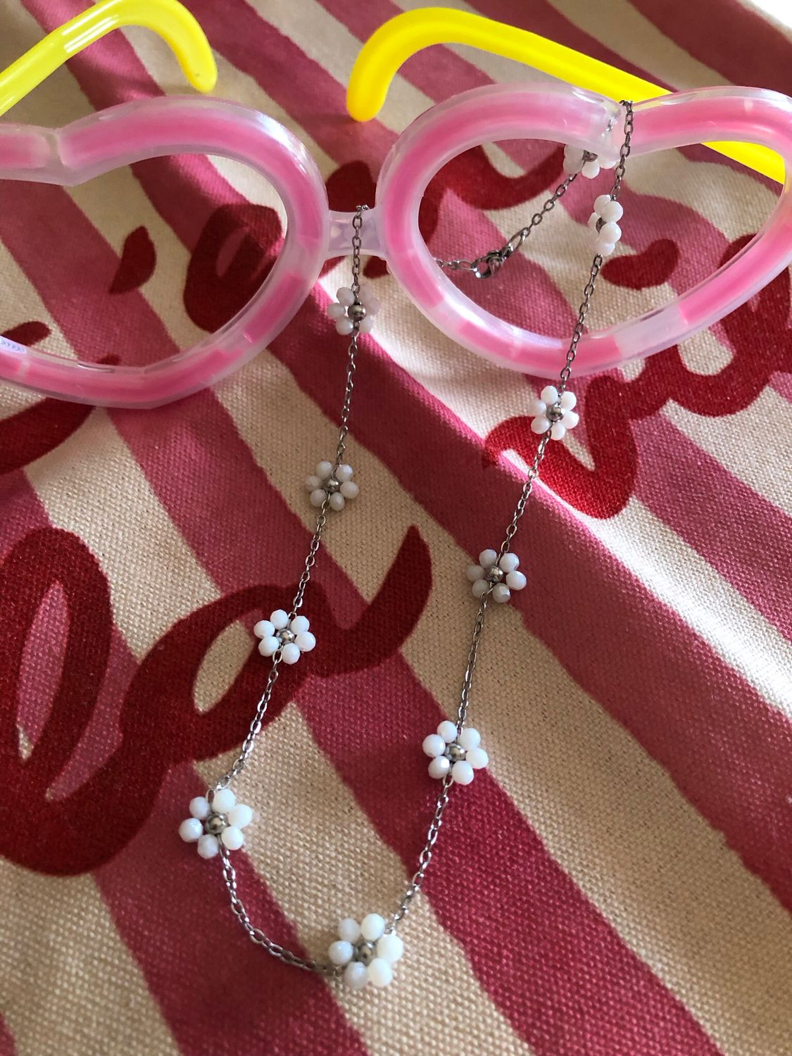 Collana Margherita Bianca