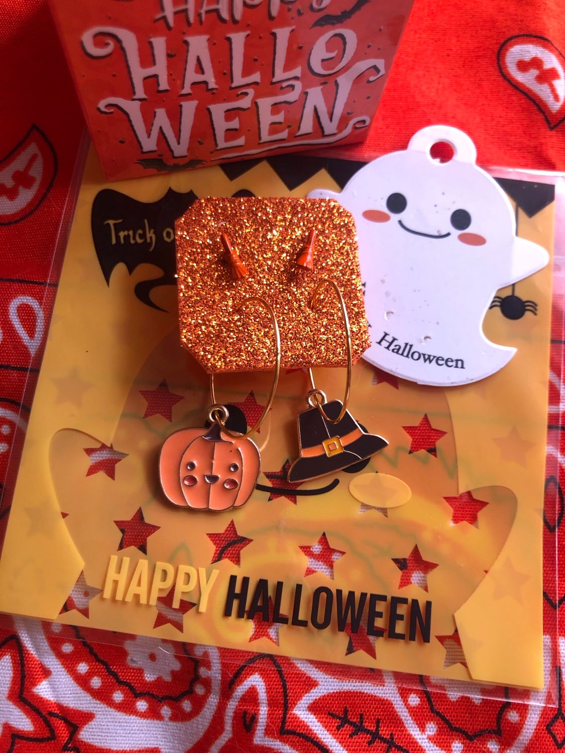 Set orecchini Hallowen Witch