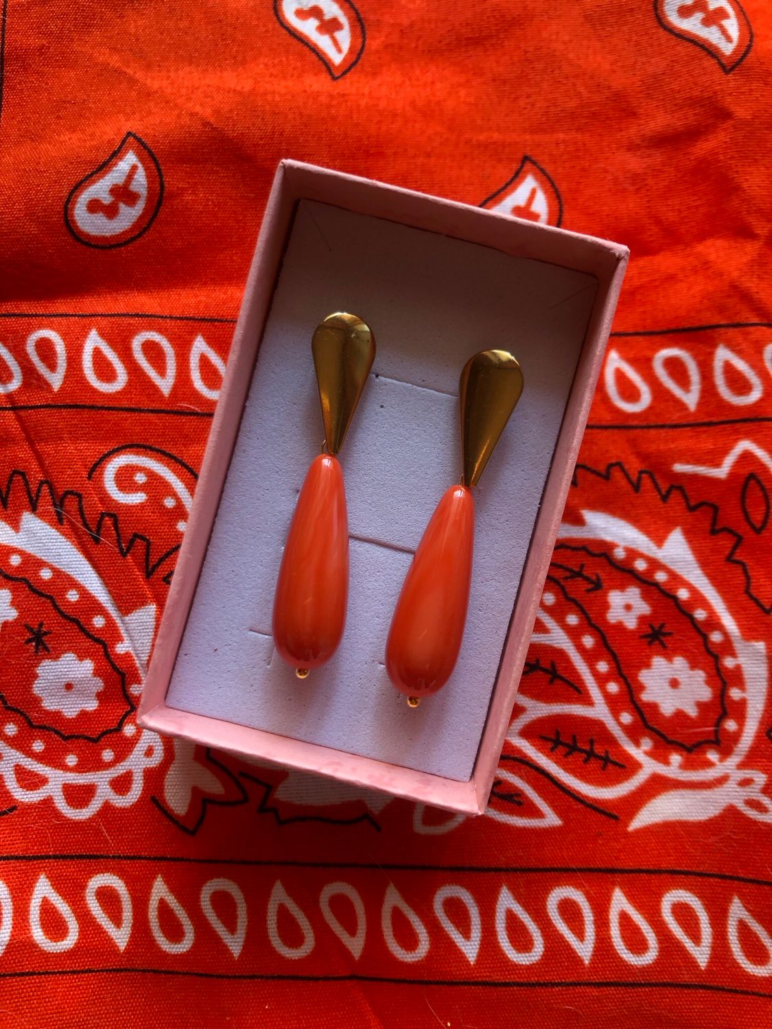 Orecchini orange