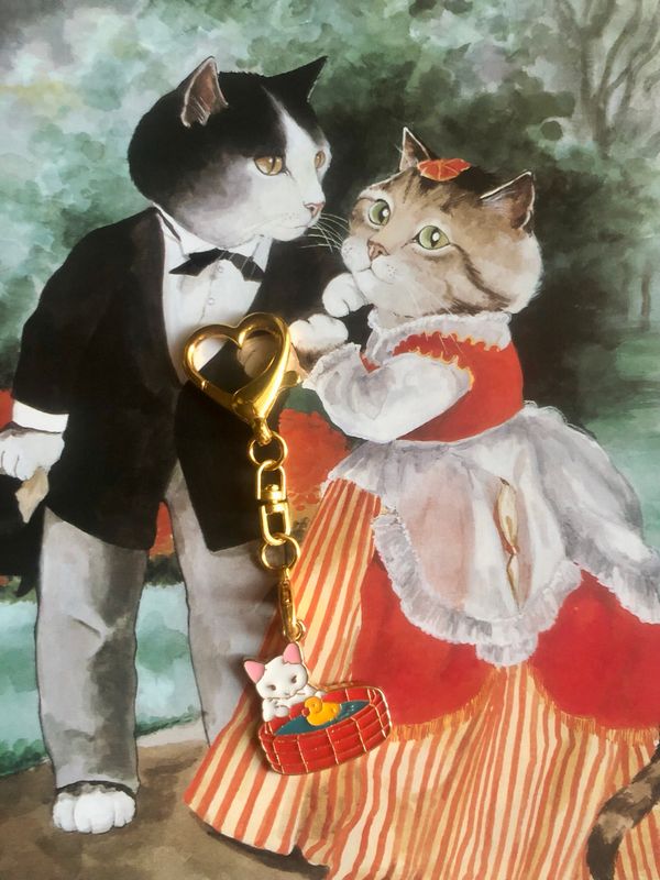 Portachiavi Gattino  giocherellone