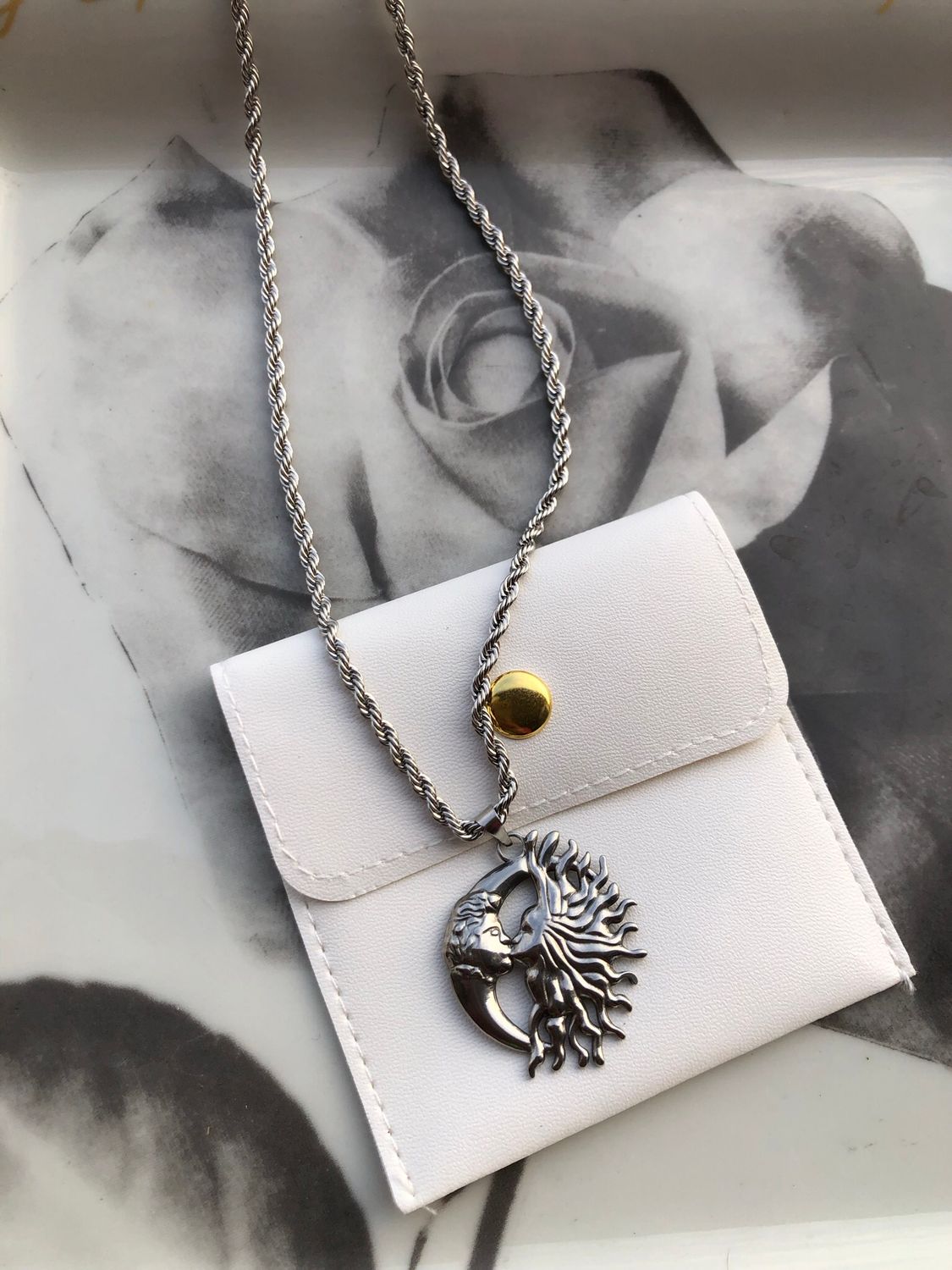Collana Kiss Sun and Moon