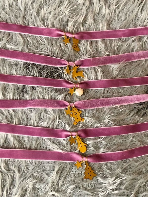 bracciale velvet xmas