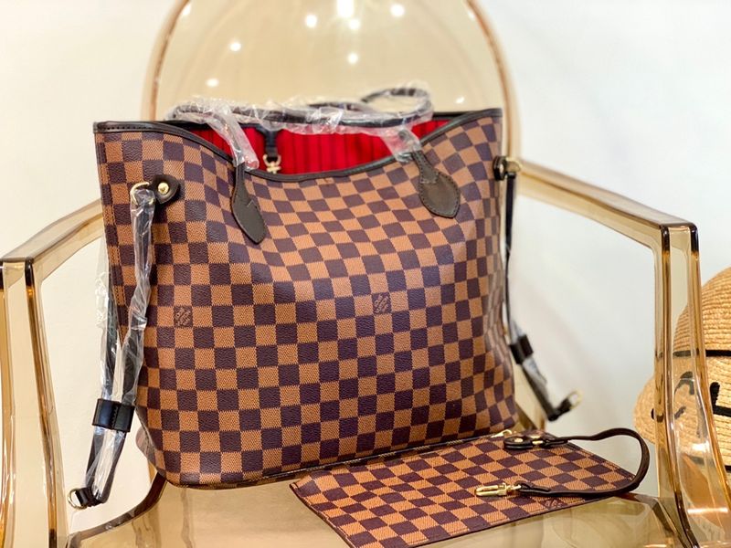 LV Nevferfull Brown Bag For Women