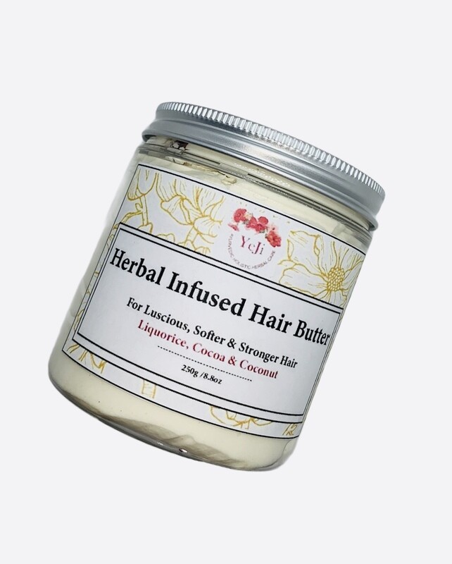 Shea Butter &amp; Herbal Infused Hair Butter --Hair Sealant &amp; Moisturiser