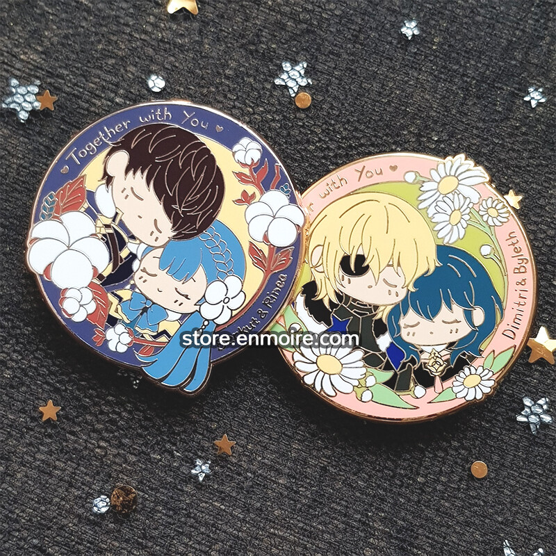 Fire Emblem Couple Enamel Pin