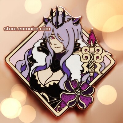 Camilla Enamel Pin (B to C Grade)