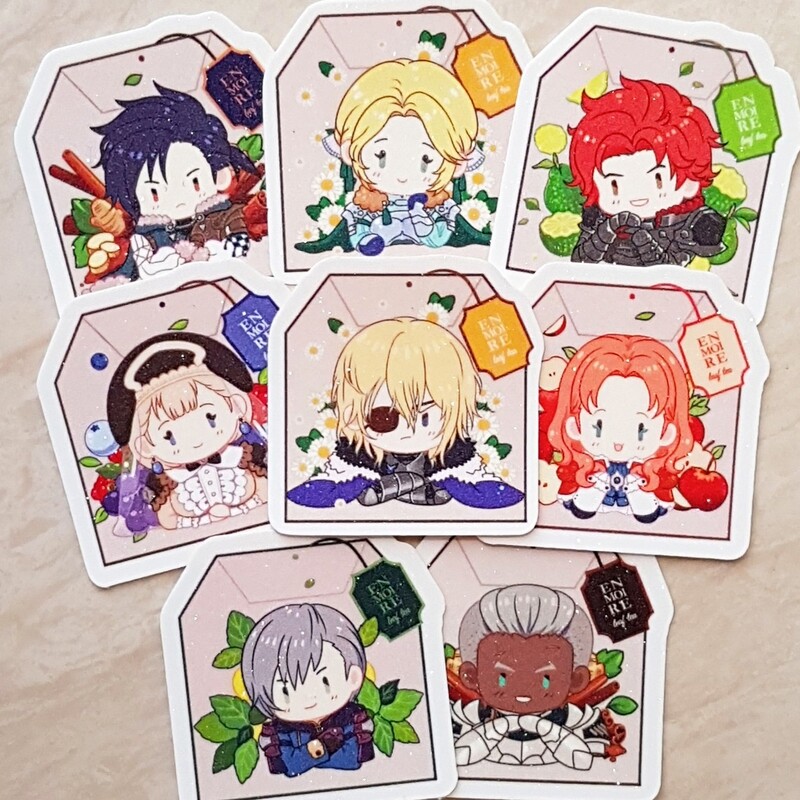 FE3H Tiny Glitter Sticker Set