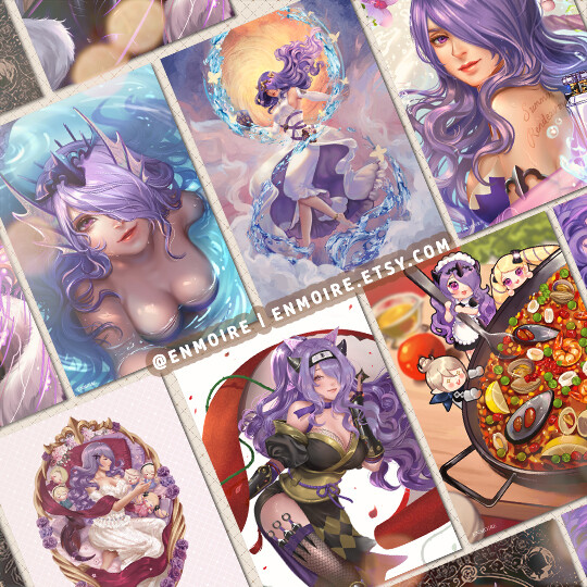 Camilla Mini Glitter Print Set