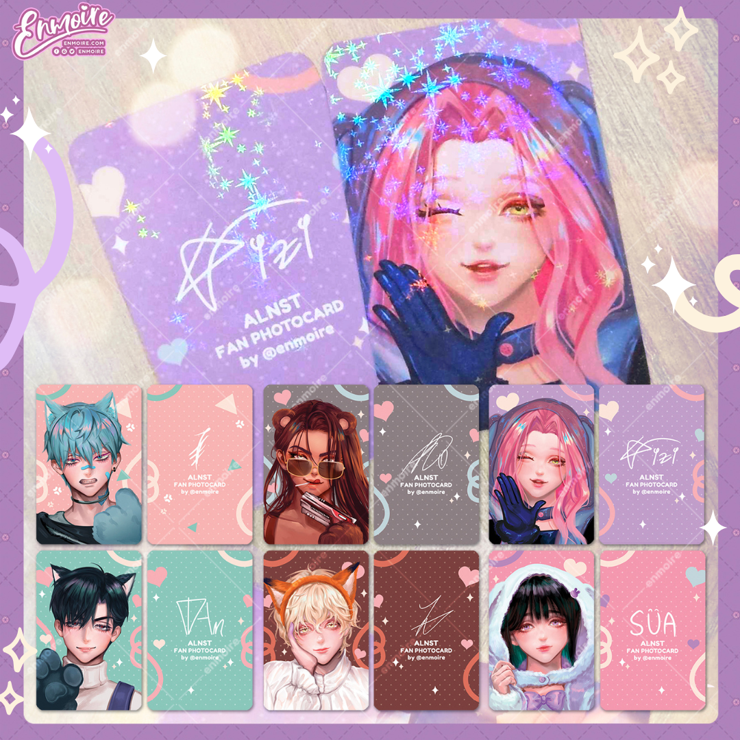ALNST Star Holo Photo Card