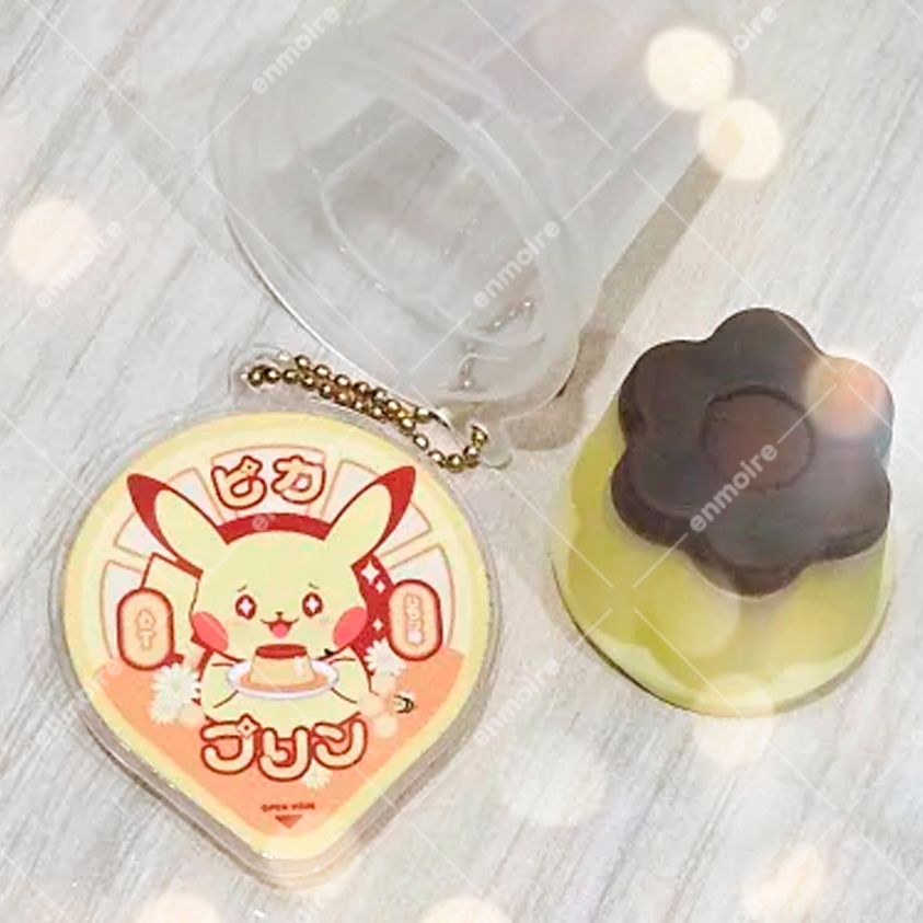 Pokemon Pudding Charm, Pudding Color: Pikachu (Yellow)