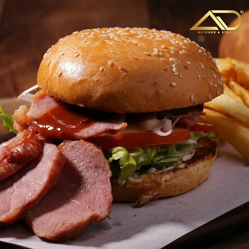 Pulled Off Duck Burger