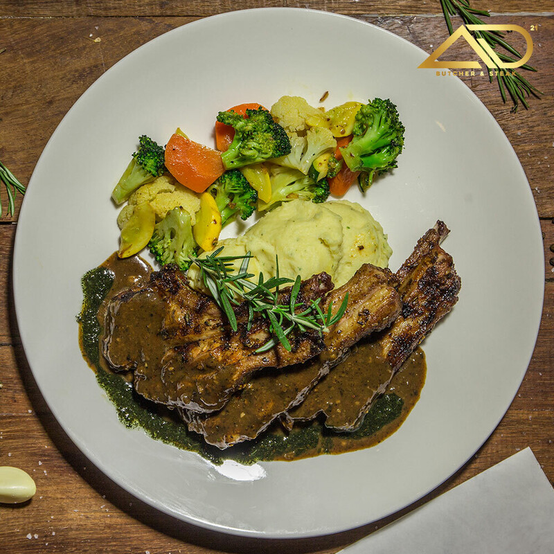 NZ Bone in Lamb Ribs French Cut (450gm)