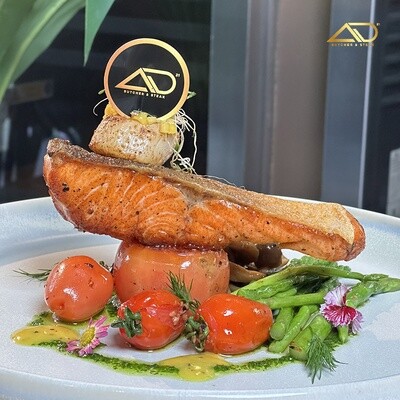 Dry Aged Salmon Trout