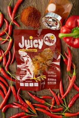 Juicy Chic 即食無激素雞胸 - 麻辣味 Instant Hormone Free Chicken Breast - Spicy 100g