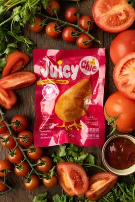 Juicy Chic 即食無激素雞胸 - 蕃茄味 Instant Hormone Free Chicken Breast - Tomato 100g