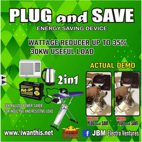 PLUG &amp; SAVE DEVICE 2 in 1