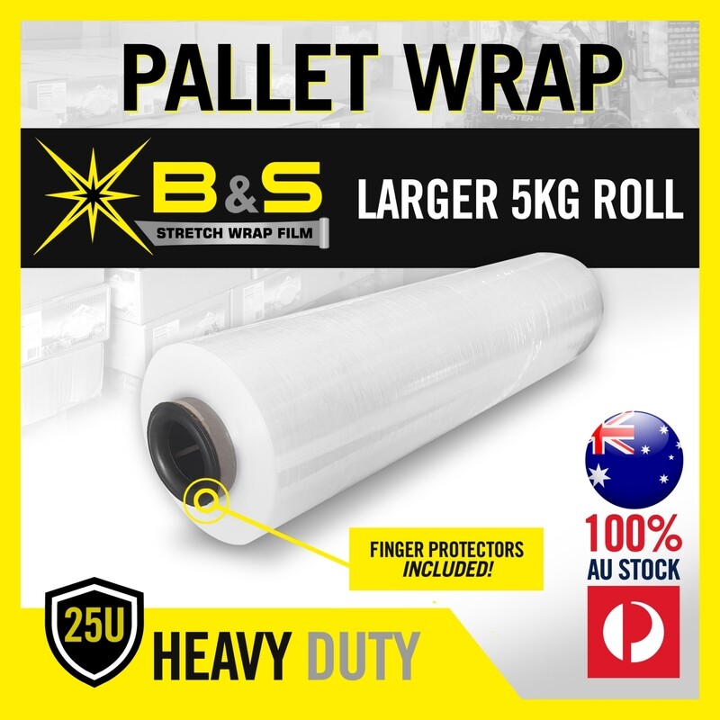 Individual Rolls Orders                                                                                                                                            500mm x 400m x 25 Mic
