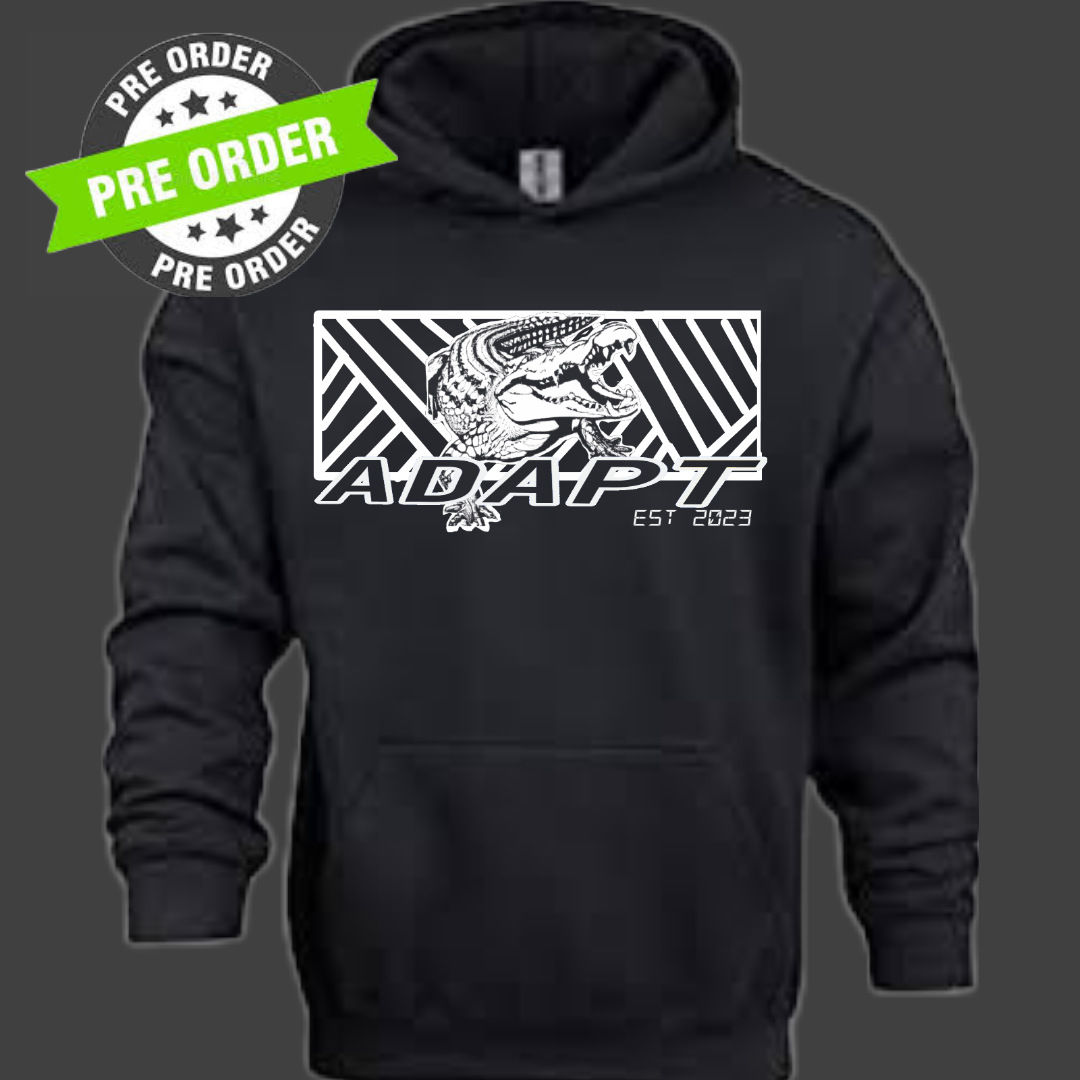 Blak crocodile hoodies