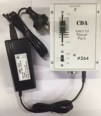 CDA #264 Controller / Throttle Power Pack DC Transformer