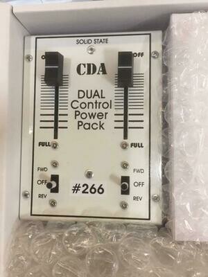 CDA #266 Dual Train Controller / Throttle Power Pack DC Transformer