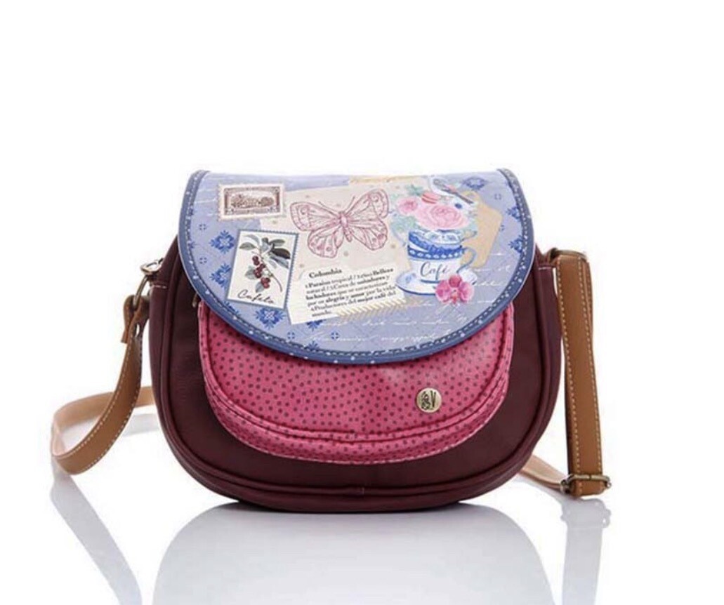 Crossbody Carriel Wine Aroma Colombia