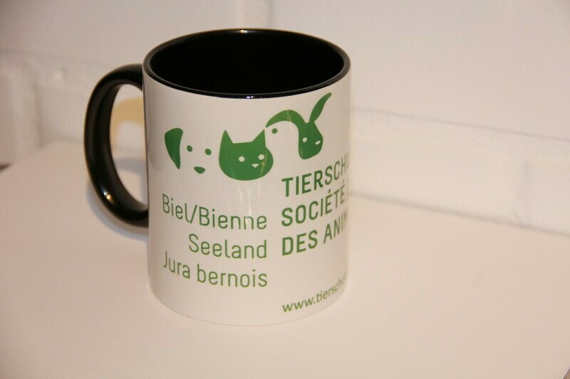 Kaffeetasse (schwarz)