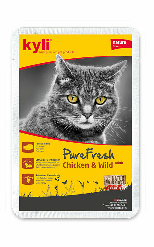 Pure Fresh Chicken & Wild/Lamb/Turkey adult (12 x 85g)