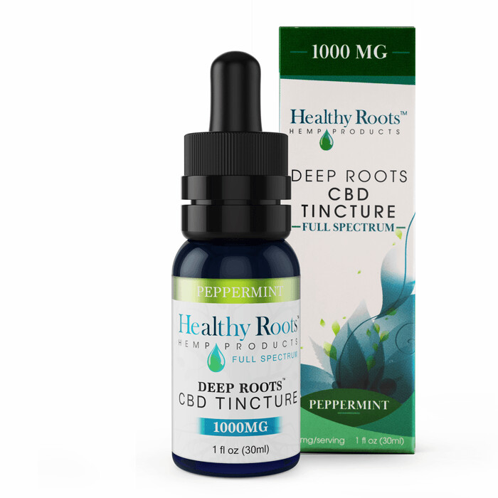 Healthy Roots Peppermint 1000mg tincture