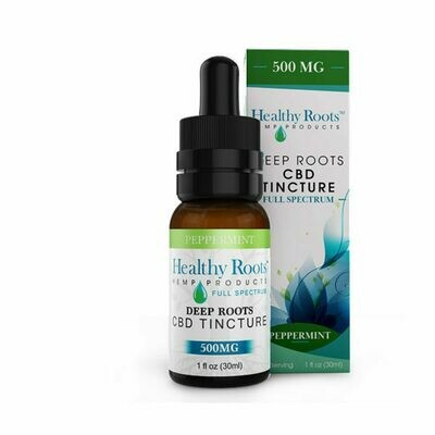 Healthy Roots Peppermint 500mg tincture 