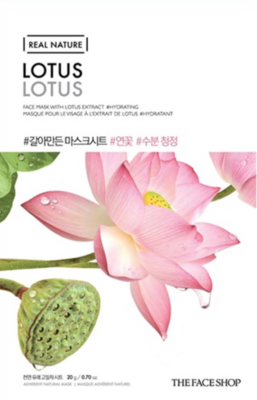THE FACE SHOP | Real Nature Lotus Face Mask