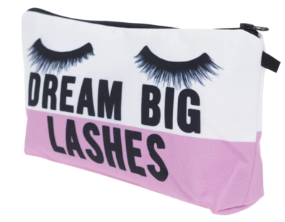 DREAM BIG LASHES Cosmetic Bag