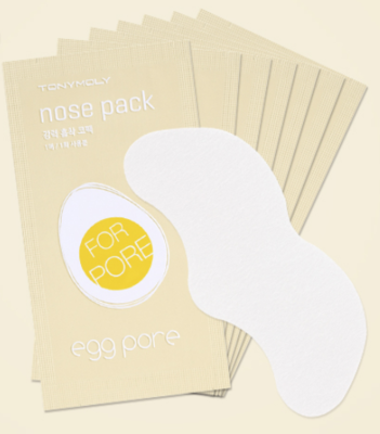 TonyMoly | Egg Pore Nose Pack Package Box (7 ct)