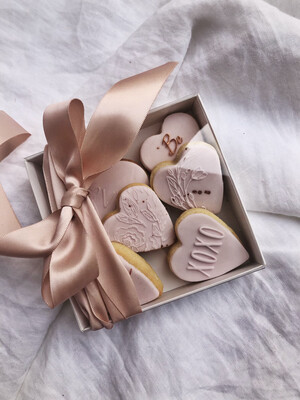 Coffret Amour - Biscuits personnalisés