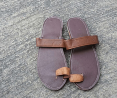 jamaican leather slippers