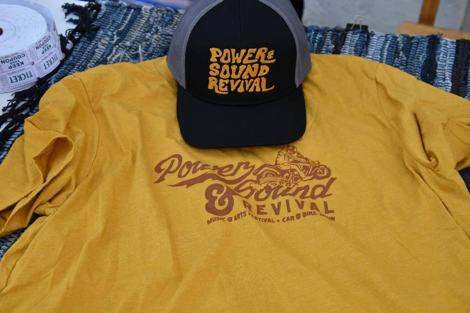 Power & Sound Revival Stitched Logo Trucker Cap