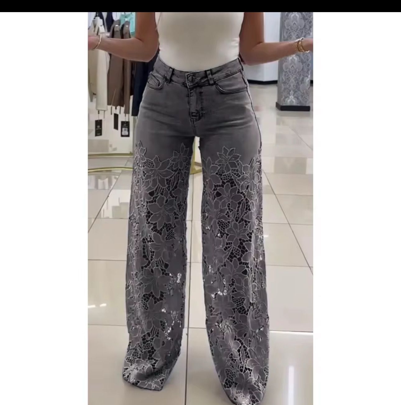 Wide Leg Jeans